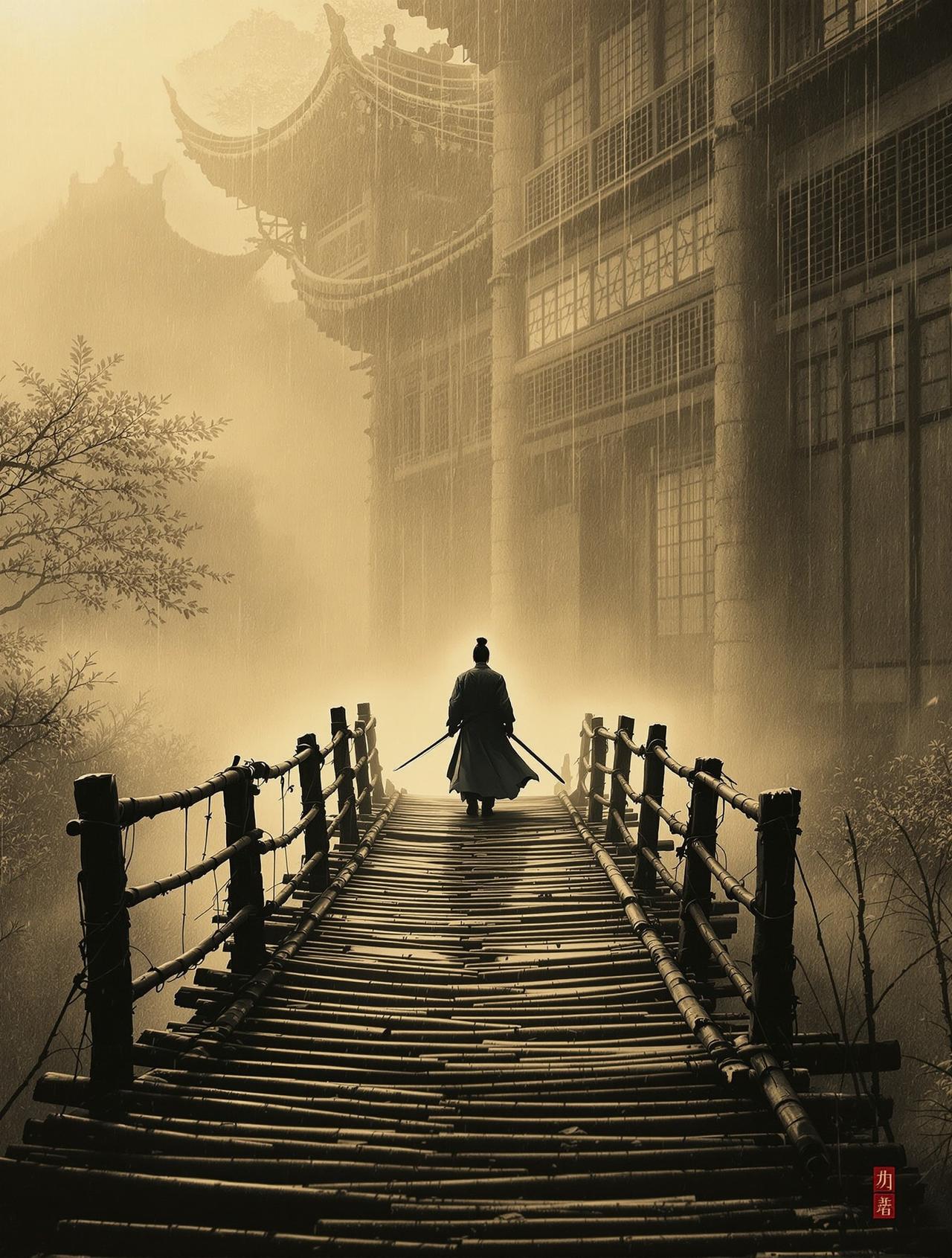 江湖夜雨高清海报